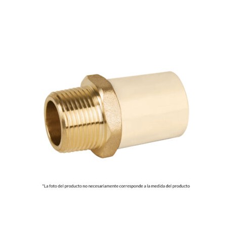 Adaptador Macho con Inserto Metálico 1″ FOSET