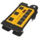 Multicontacto uso industrial, 8 entradas, supresor, 1200joules – VOLTECK