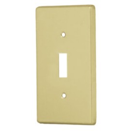 Placa para interruptor vertical, de aluminio, línea Standard – VOLTECK