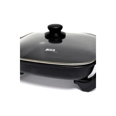 Sarten Eléctrico con Termostato Negro 1300W