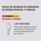 Cerradura de Sobreponer Clásica Izquierda con 2 llaves S-70I HERMEX