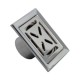 Coladera Cuadrada de Acero Inoxidable de 10X10 PC-301 COFLEX