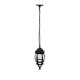 Colgante farol, negro, 1XE26 – VOLTECK