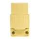 Contacto industrial, plástico, 2 polos, 3 hilos, 15A, 127V – VOLTECK