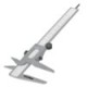 Cople acero, cuerda 1/4NPT, hembra, Pretul