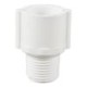 Cople Macho PVC 1/2