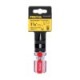 Desarmador plano de 1/4×1-1/2″ con mango de PVC PRETUL