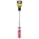 Desarmador plano, 1/4 x 8″, mango PVC, Pretul