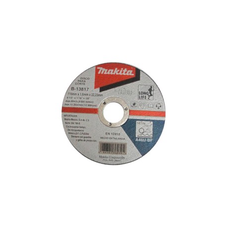 Disco de Corte para Metal 4 1/2″ B-13817 MAKITA