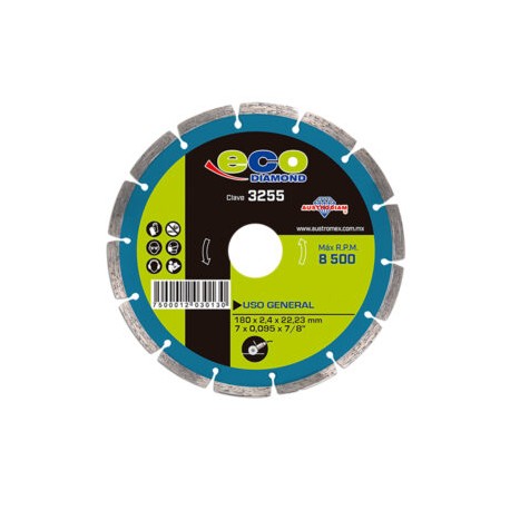 Disco de Diamante Segmentado 7 AUSTROMEX