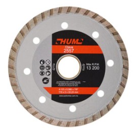 Disco de Diamante Turbo 4 1/2 HUM AUSTROMEX