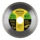 Disco de diamante, rin continuo, 4-1/2″, Pretul
