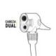 Bomba manual para inflar, 80 PSI, Pretul