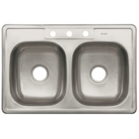 Fregadero 2 Tinas 84 x 56 x 15cm FOSET