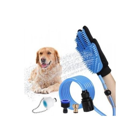 Guante de baño y masaje para mascotas