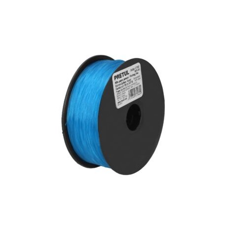 Hilo para pesca, rollo 100m, calibre 0.60mm, azul