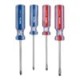 Juego de 4 Desarmadores con Mango PVC JD-4TP PRETUL