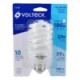 Lámpara 23 W, espiral mini, luz día, T2, en blíster, VOLTECK