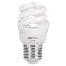 Lámpara 5 W, espiral mini, luz día, T2, en blíster, Volteck