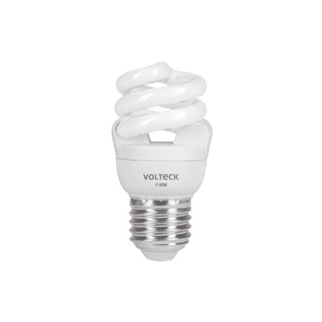 Lámpara 5 W, espiral mini, luz día, T2, en blíster, Volteck