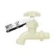 Llave de nariz para jardín, 59 gr, 1/2″, plástica, Pretul