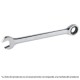 Llave Mixta 1/2″ Matraca TRUPER