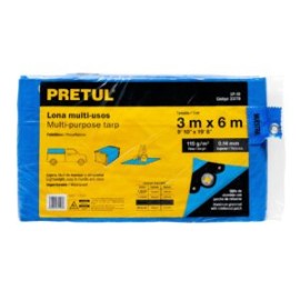 Lona 2X3m LP-23 PRETUL