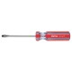 Desarmador plano, 1/4 x 4″, mango PVC, Pretul