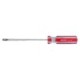 Desarmador plano, 1/4 x 6″, mango PVC, Pretul