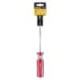Desarmador plano, 1/4 x 6″, mango PVC, Pretul