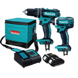 Combo Rotomartillo y Atornillador Inalámbrico DLX2131SY MAKITA