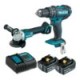 Combo Rotomartillo-Esmeriladora DLX2402ST MAKITA