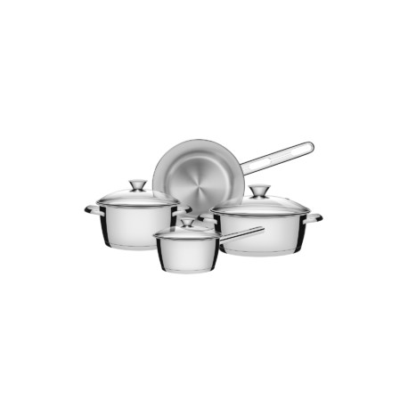 Batería de Cocina Acero Inoxidable Tramontina Allegra