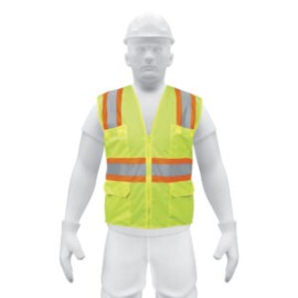 Chaleco Seguridad Verde CHS-700V TRUPER