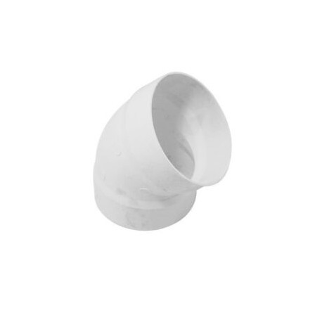 Codo PVC Sanitario 2 x 45