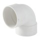 Codo PVC Sanitario 2 x 90
