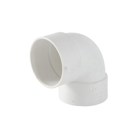 Codo PVC Sanitario 2 x 90