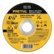 Disco para Corte Fino de Metal Tipo 41 de 4-1/2″ 1.0mm DICOF-4510P PRETUL