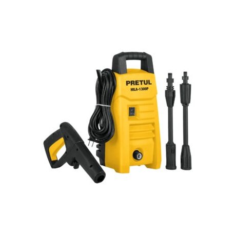 Hidrolavadora Eléctrica de 1300 PSI HILA-1300P PRETUL