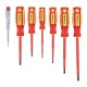 Juego de 6 Desarmadores Dieléctricos y 1 Probador DTJ-7D TRUPER