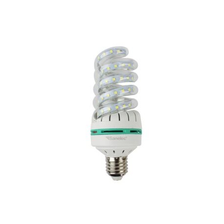 Foco Led Tipo Twister de Luz Fría 15w 1632 SANELEC