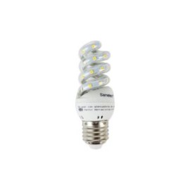 Foco Led Tipo Mini Twister de Luz Fría 6W 1639 SANELEC
