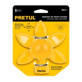 Regadera Circular con Flor REG-F PRETUL