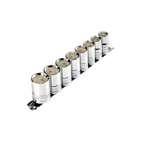 Juego de Dados Estándar con Cuadro de 1/2″ JD-1/2X9SAE-P PRETUL