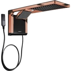 Regadera Eléctrica Lorenzetti Acqua Duo Rose Gold 6800w 220v