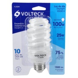 Lampara Ahorro 25W F-25EM VOLTECK