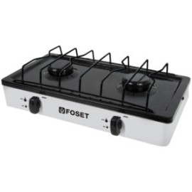 Estufa 2 Quemadores Color Blanco FOSET