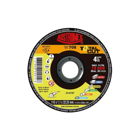 Disco Multicorte 4-1/2″ 708 AUSTROMEX