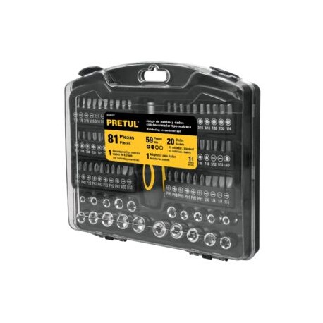 Juego Dados 81pzs JUDA-81P PRETUL