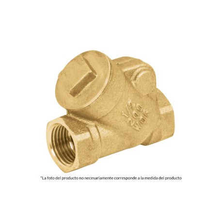 Válvula Check Latón de 3/4″ FOSET